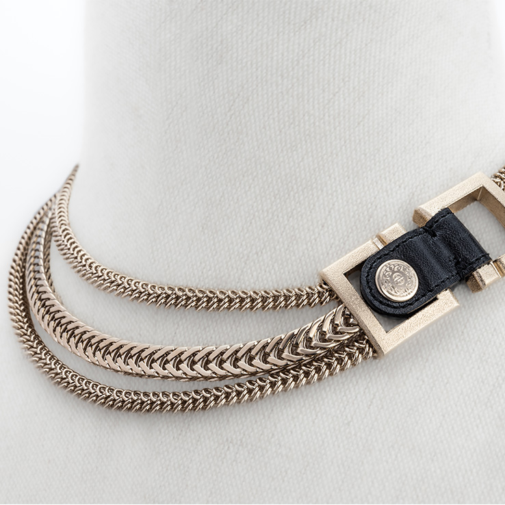 Collier fermoir pression 85gr – Image 2
